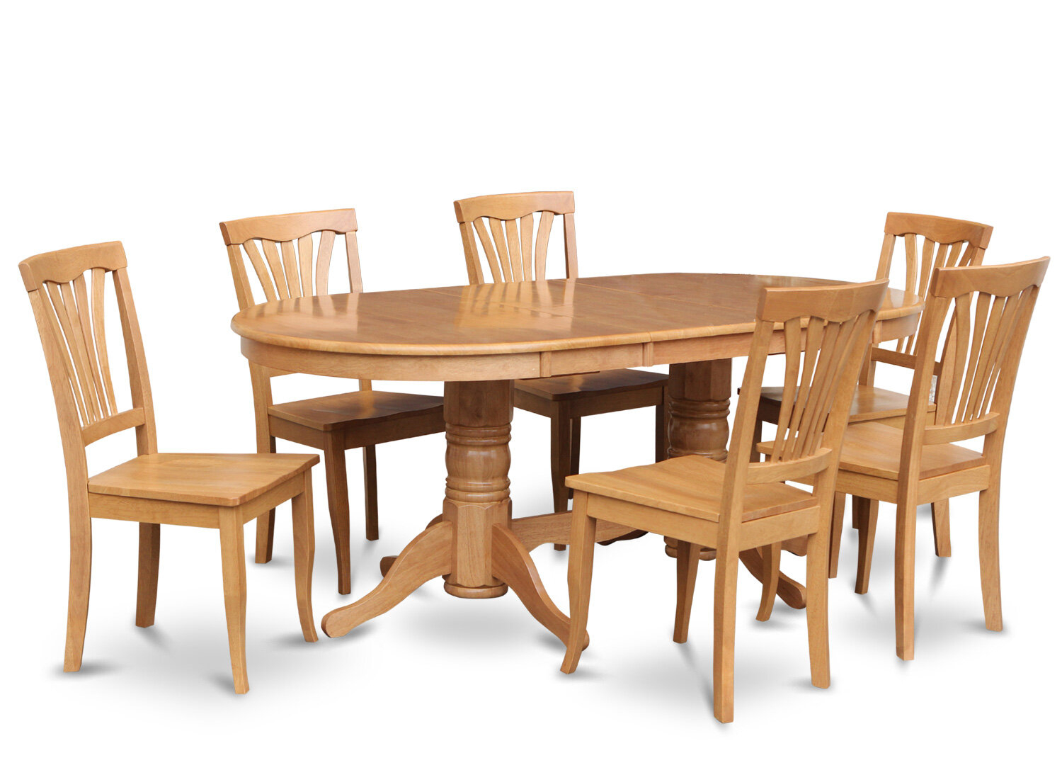 oval kitchen table for 6