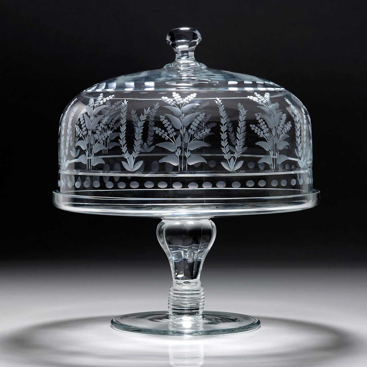 Portia cake stand dome 30cm 12 from william yeoward crystal