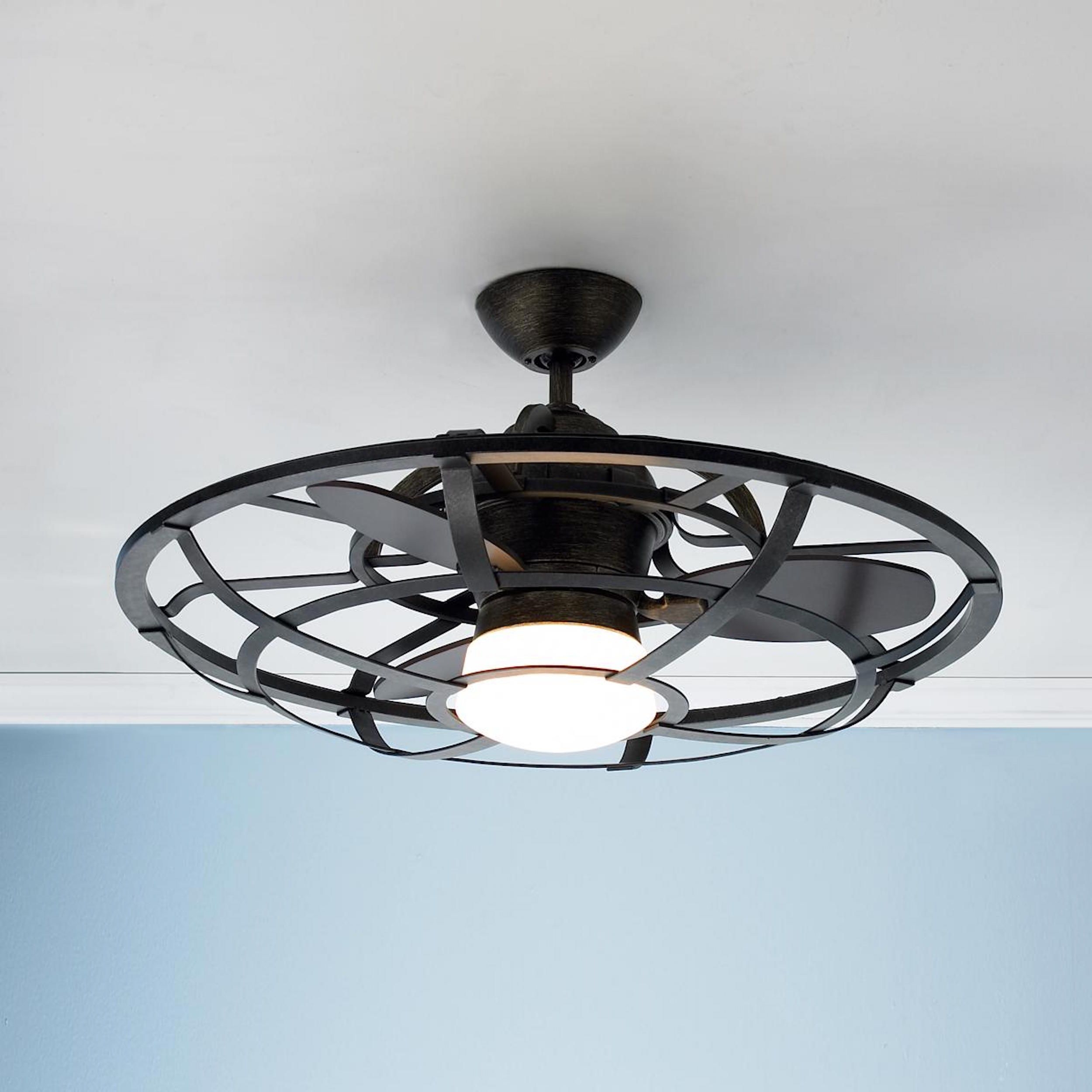 Mini ceiling fans for bathrooms