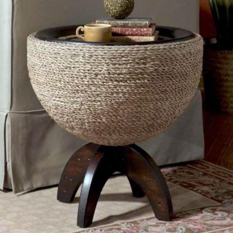 drum end tables for living room