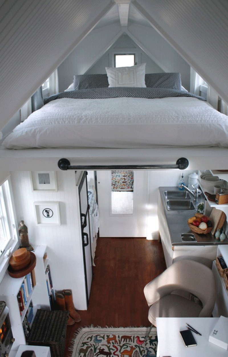 Short loft beds