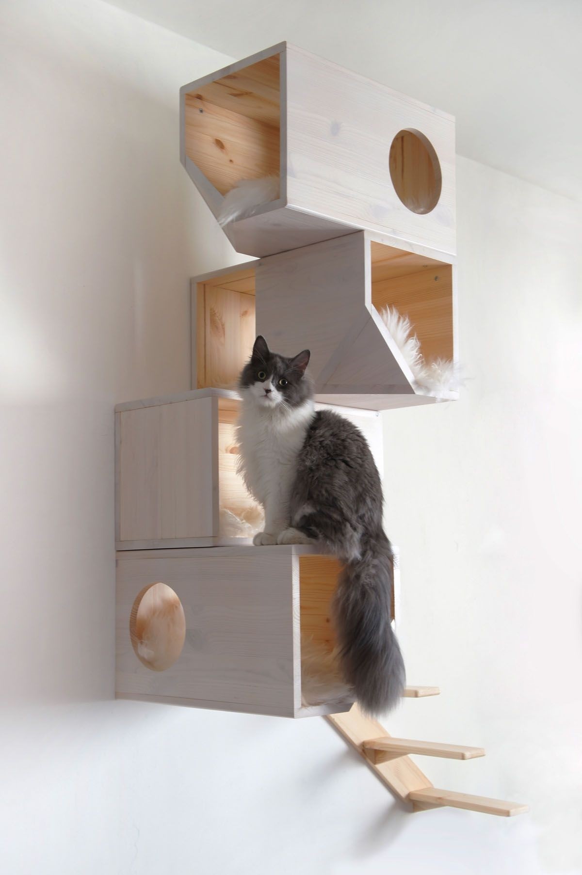 Solid wood cat furniture 2