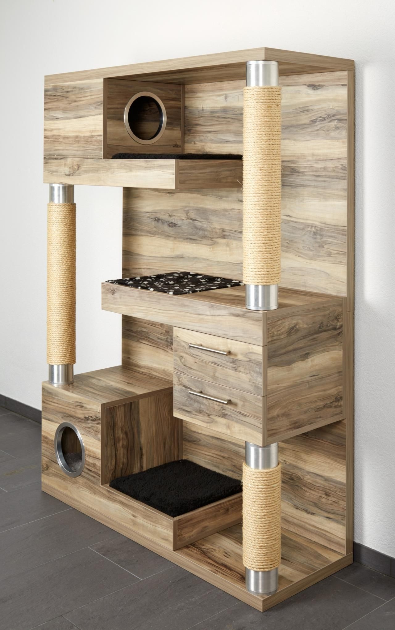 Solid wood cat furniture