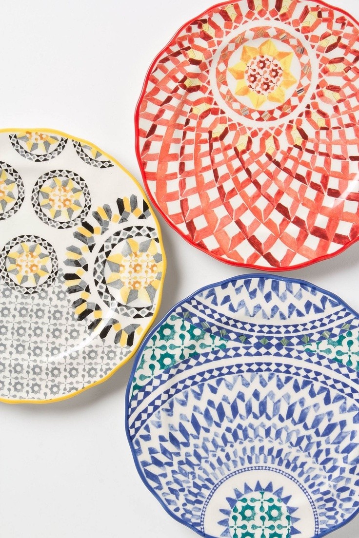 Terrazzo dessert plate anthropologie i want to find dishes that