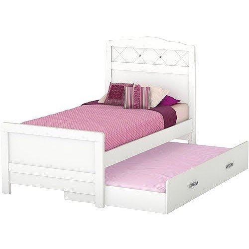Twin platform bed with trundle 11