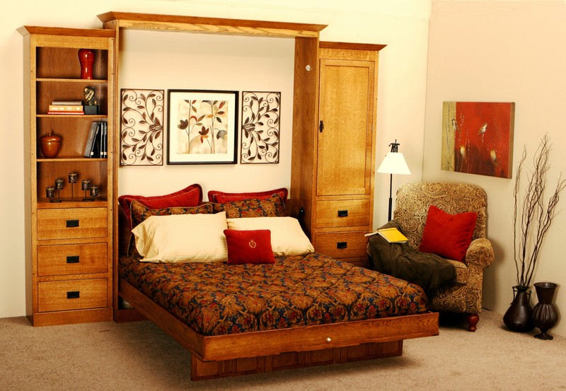 Oak Murphy Bed - Ideas on Foter