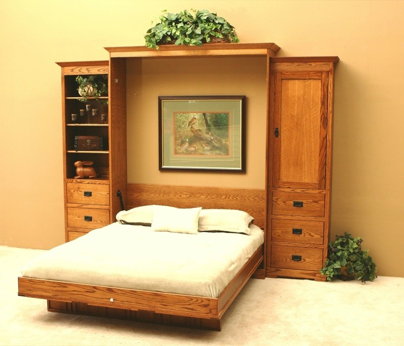 Oak Murphy Bed - Ideas on Foter