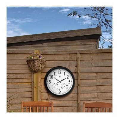 Outdoor Clock And Thermometer - Foter