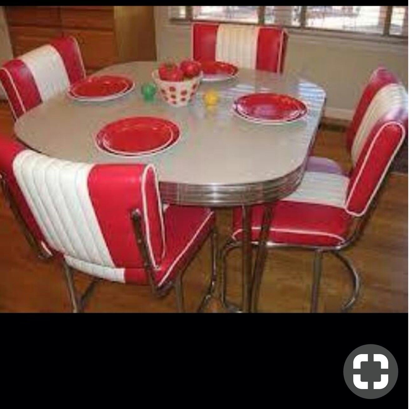 Red 1950s Formica Kitchen Table And Chairs Invincible Fight