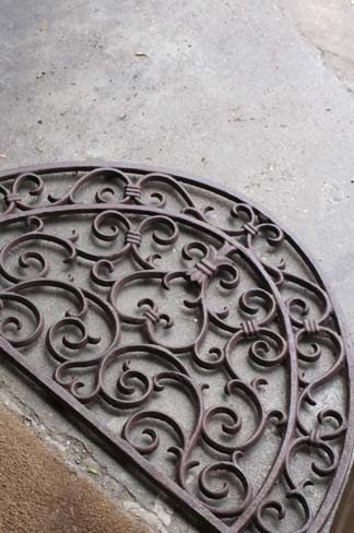 Cast iron doormat 1