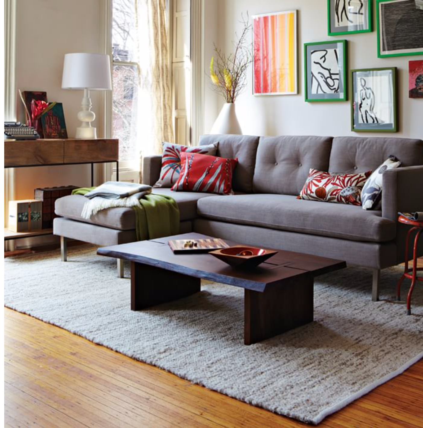 Grey Sectional Living Room Ideas Foter