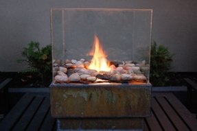 Outdoor Gel Fireplace Ideas On Foter