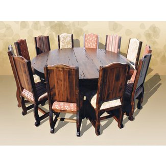 Large Round Dining Table Seats 10 Ideas On Foter