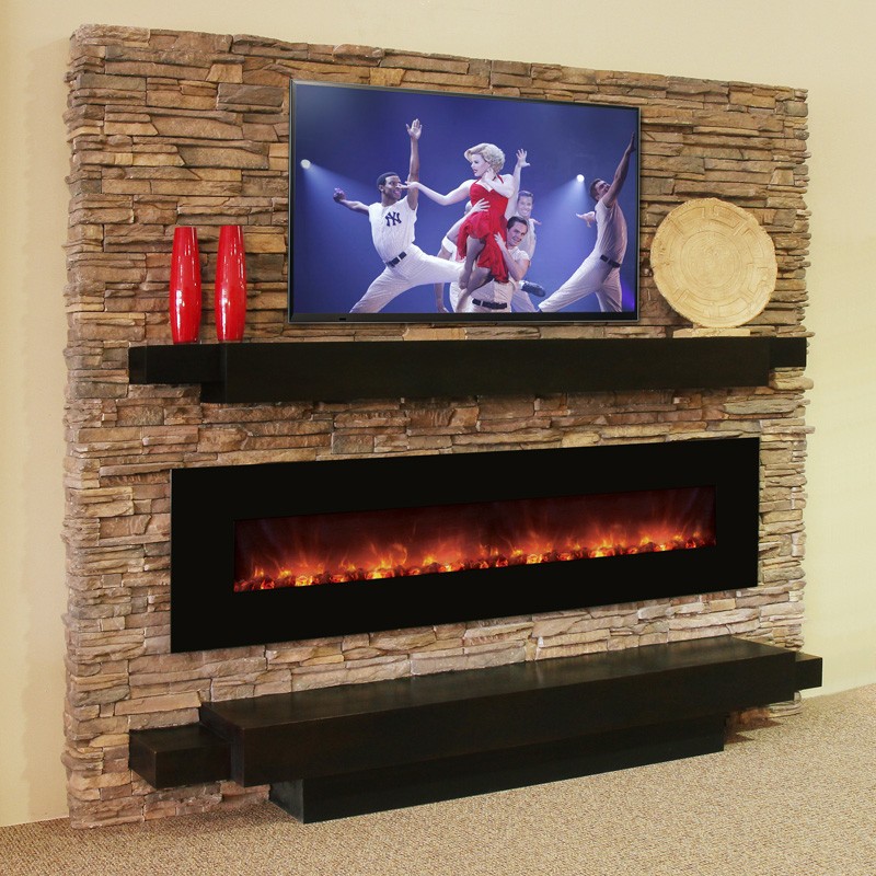 Electric Fireplace Offcenter Wall Ideas miami 2021