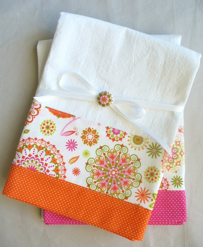 Floral hand towels 28