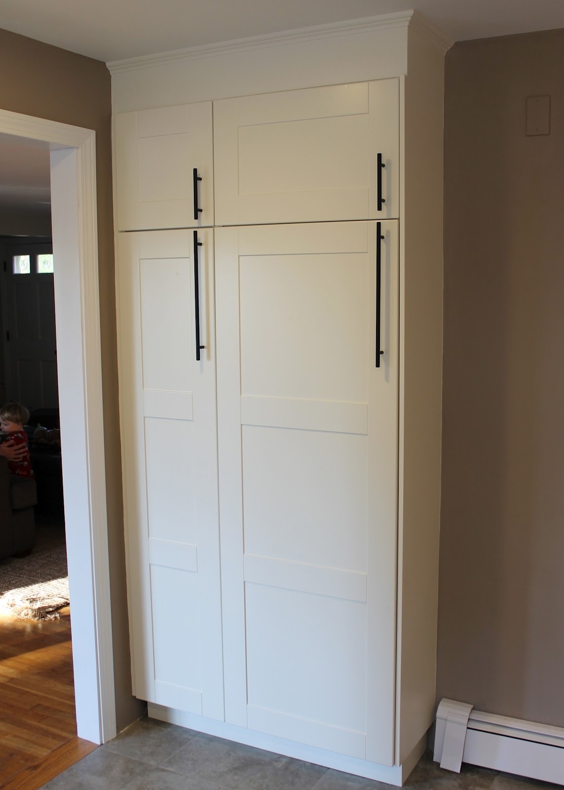 Hmm idea for shallow pantry in kitchen ikea adel