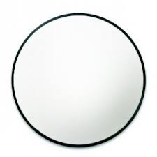 Hub extra large circular mirror