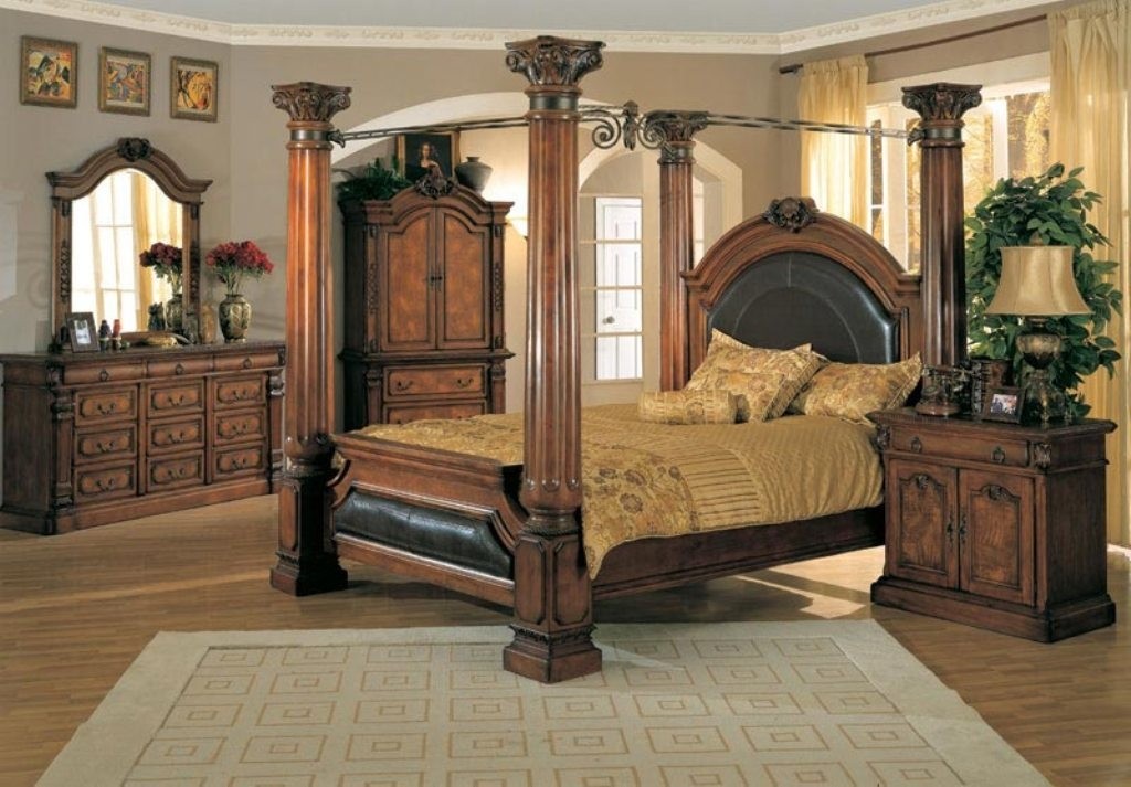 King size poster bedroom sets