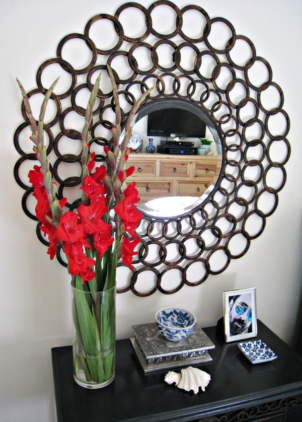 Large circular mirror 6