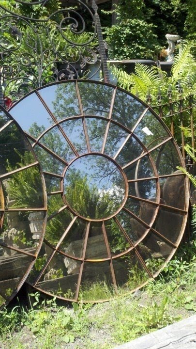Large circular mirrors