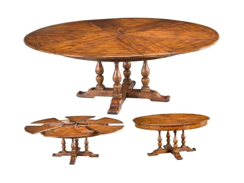 Large round dining tables