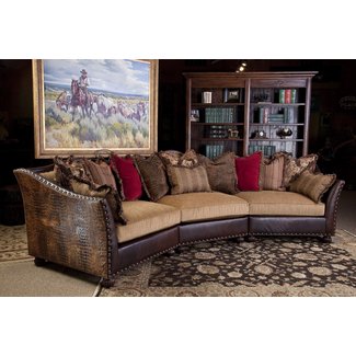 Leather And Fabric Sectional Sofas Ideas On Foter