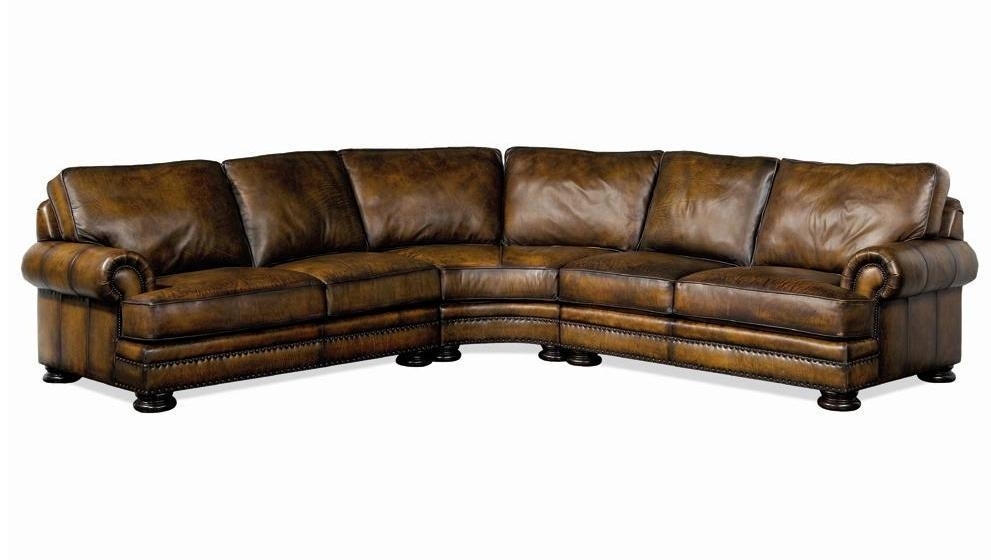 Leather Nailhead Sectional 7 