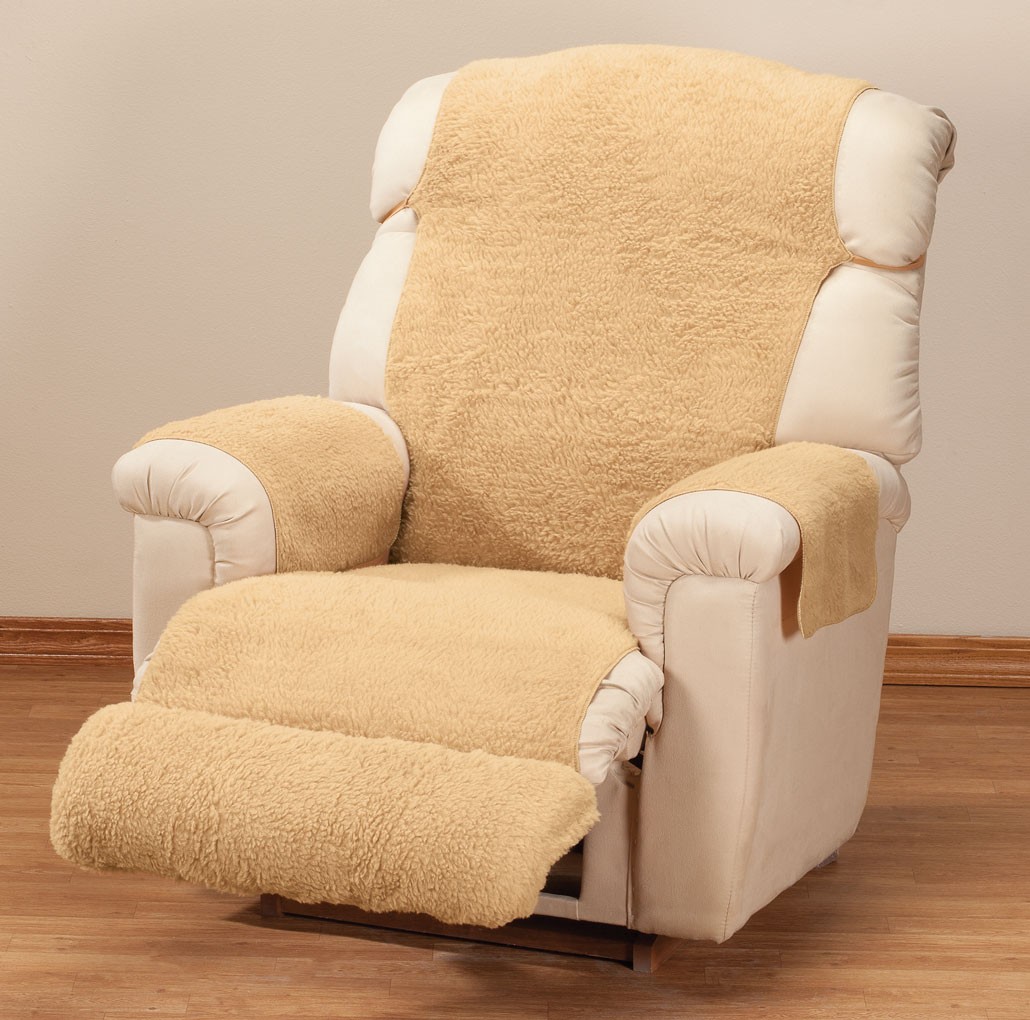 Miles Kimball Sherpa Recliner Cover by OakRidge ComfortsTM