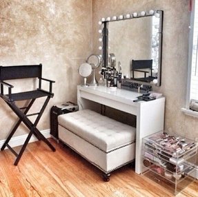 Modern Makeup Vanity Table For 2020 Ideas On Foter,Small House Modern House Design 2020 Philippines