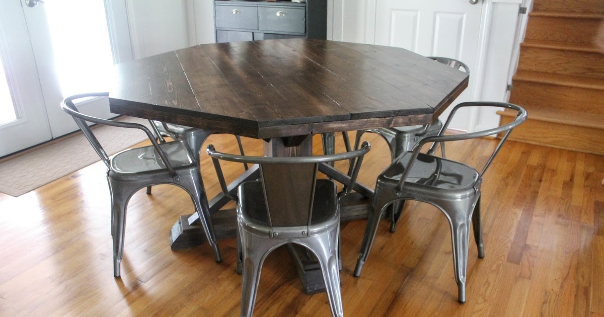 octagon kitchen table with eaves