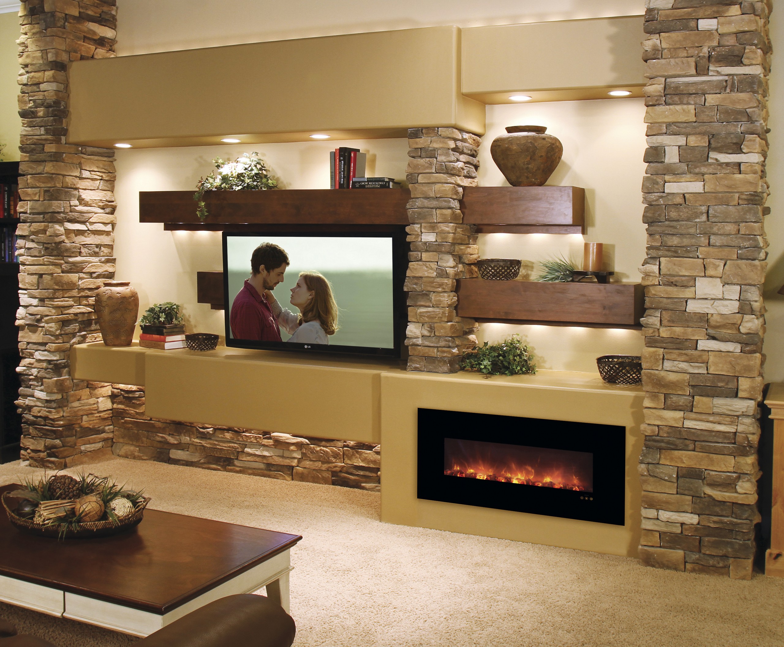 Electric Fireplace Wall Unit Ideas On Foter