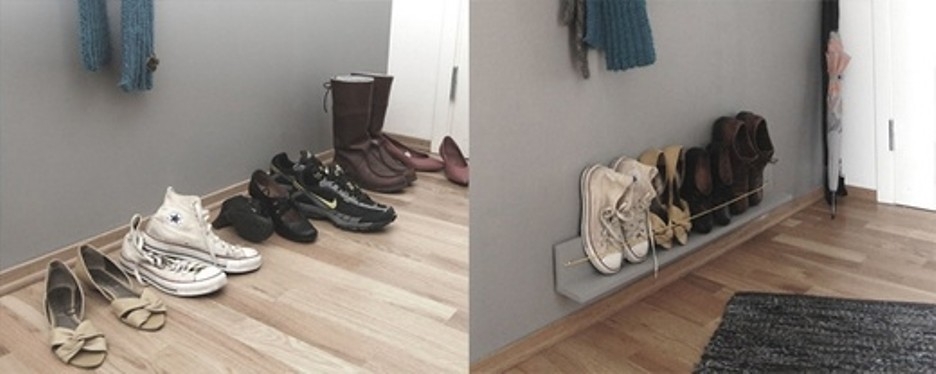 floor shoe organizer