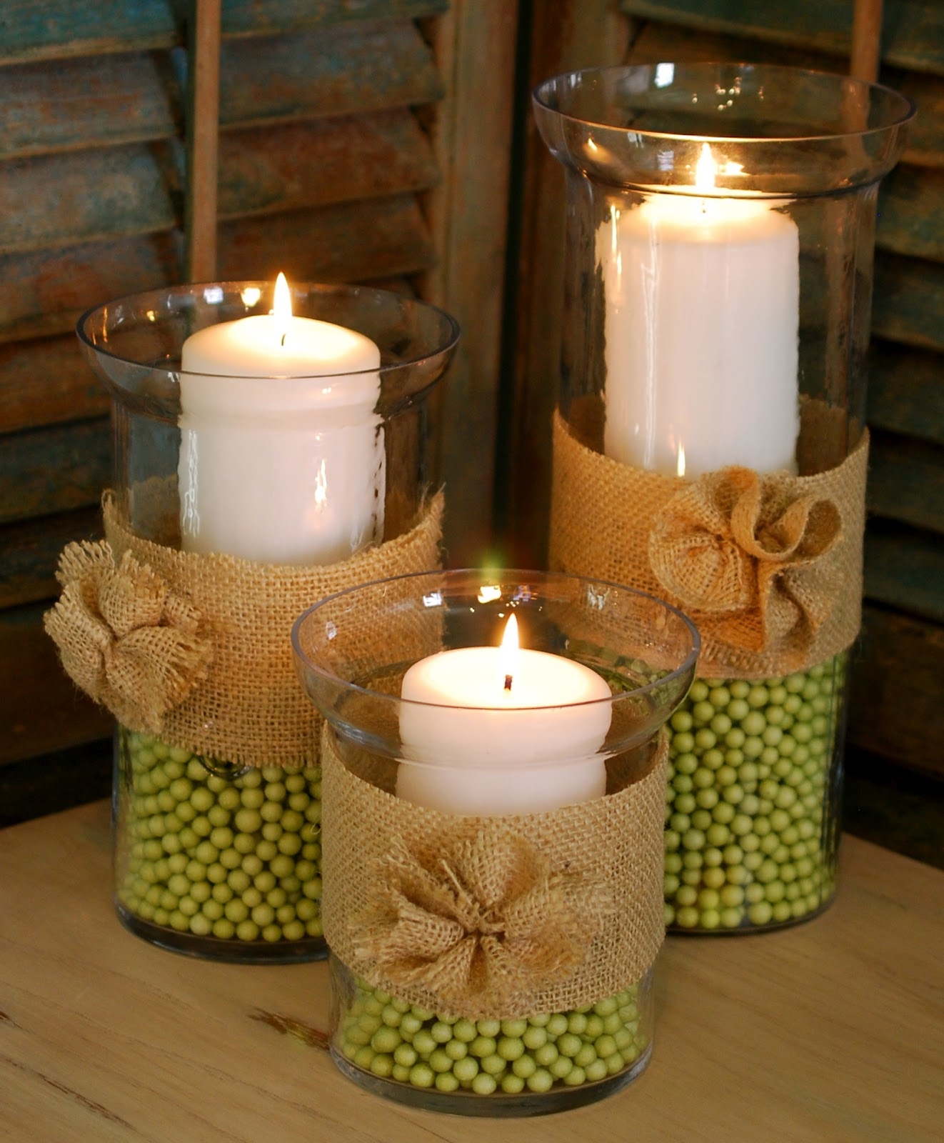 Rustic Hurricane Candle Holders Ideas On Foter