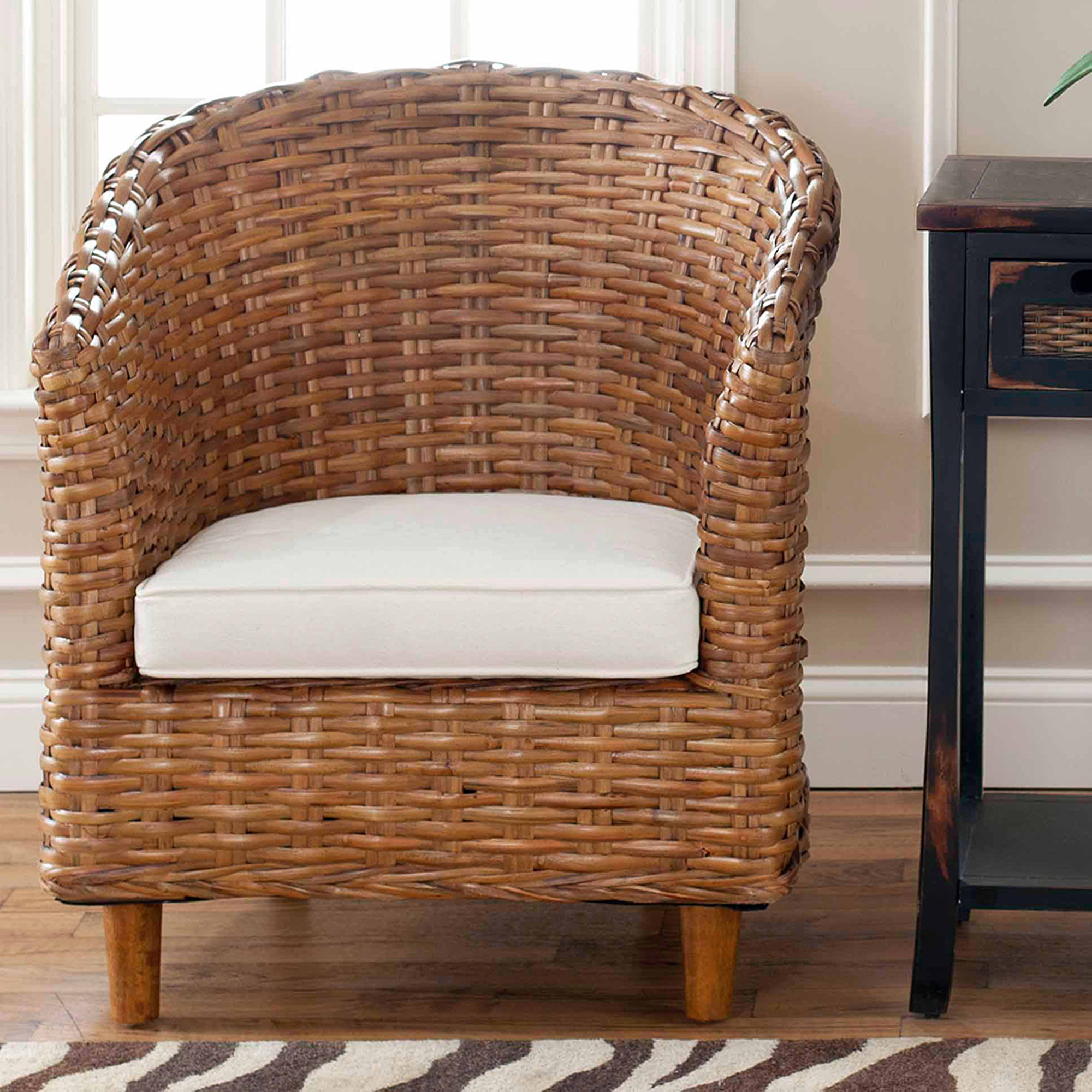 Rattan Accent Chair