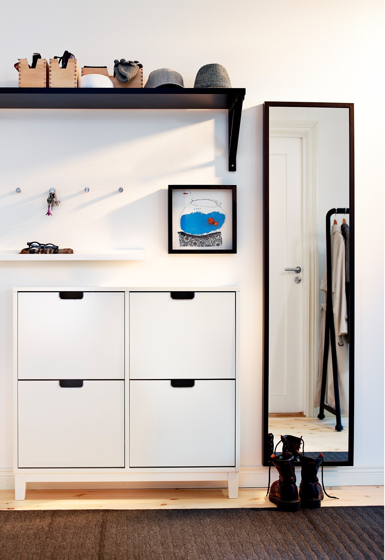 Slim Narrow Shoe Cabinets For Hallway - Foter