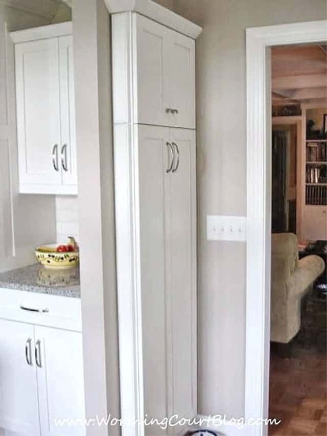 Narrow tall deals kitchen cabinet