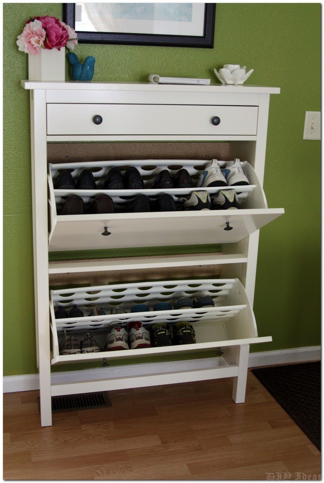 hallway shoe storage slim