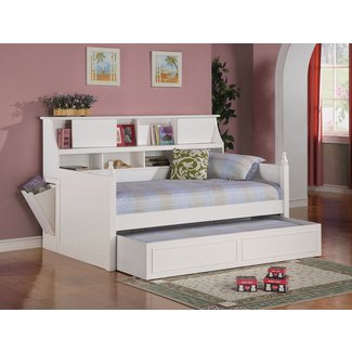 Trundle Bed With Bookcase Headboard Ideas On Foter