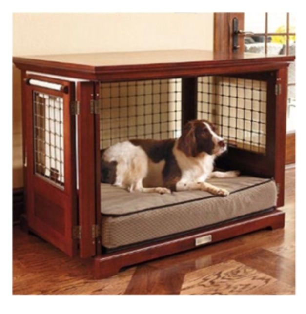 garage door style dog crate