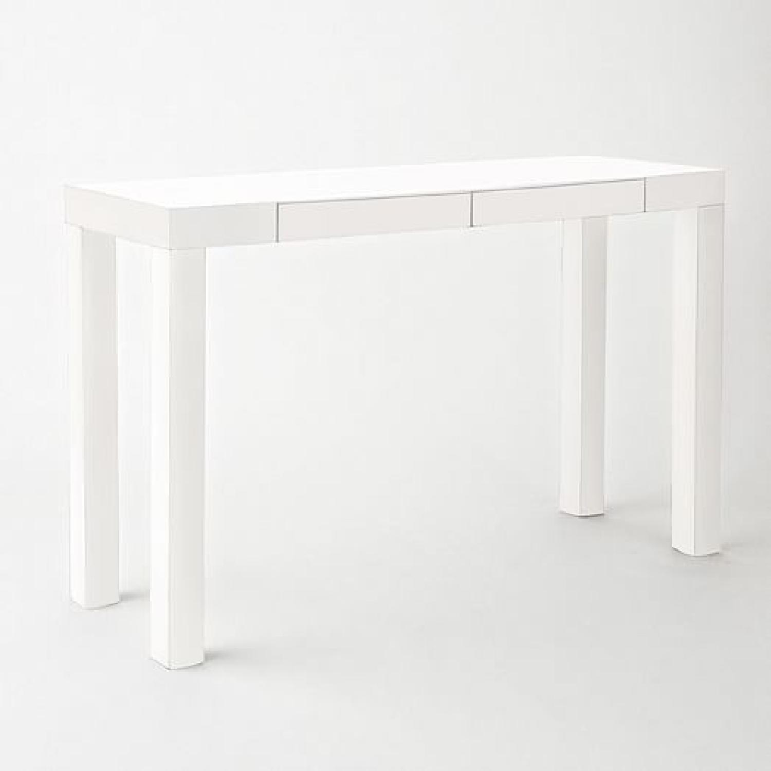 parsons console table