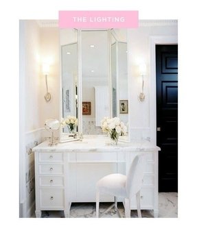 White Vanity Desk With Mirror Ideas On Foter