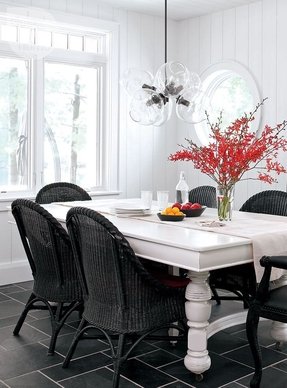 Wicker Indoor Dining Chairs - Foter