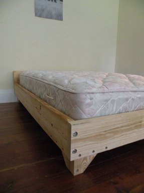 Low Profile Wood Bed Frame - Foter