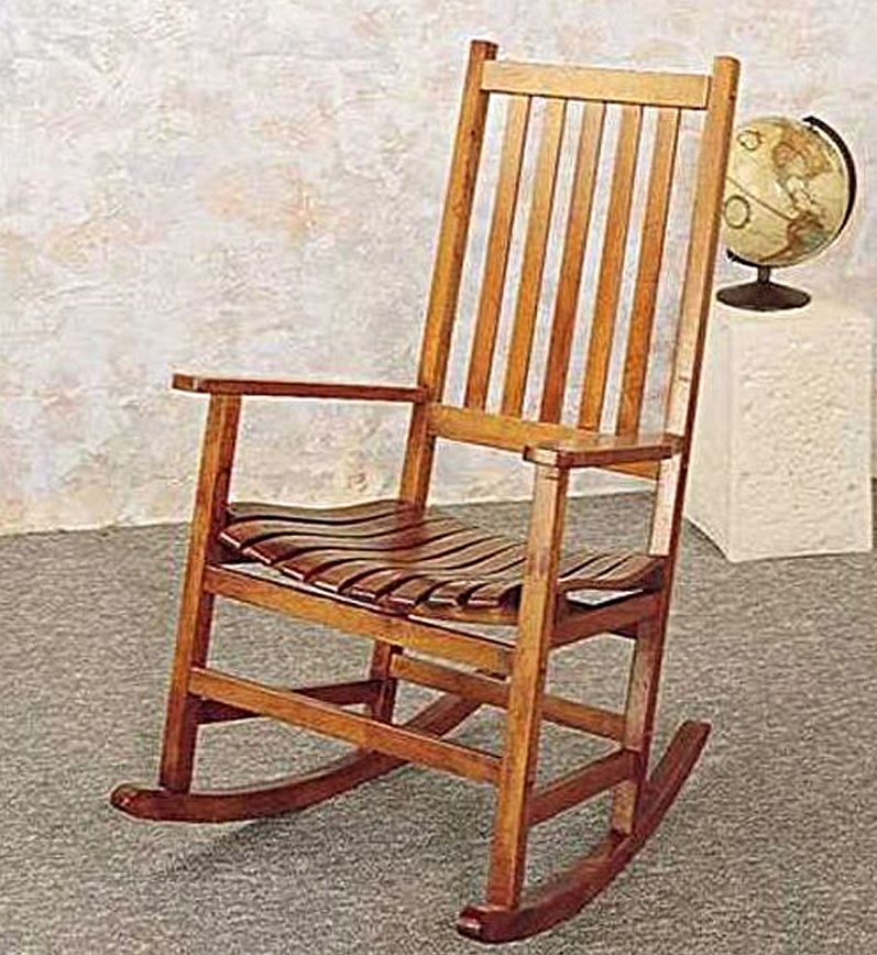 Wooden indoor rocking chairs 5