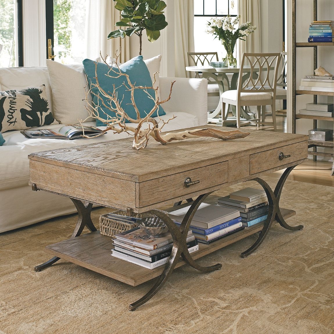 Wood Storage Trunk Coffee Table - Foter