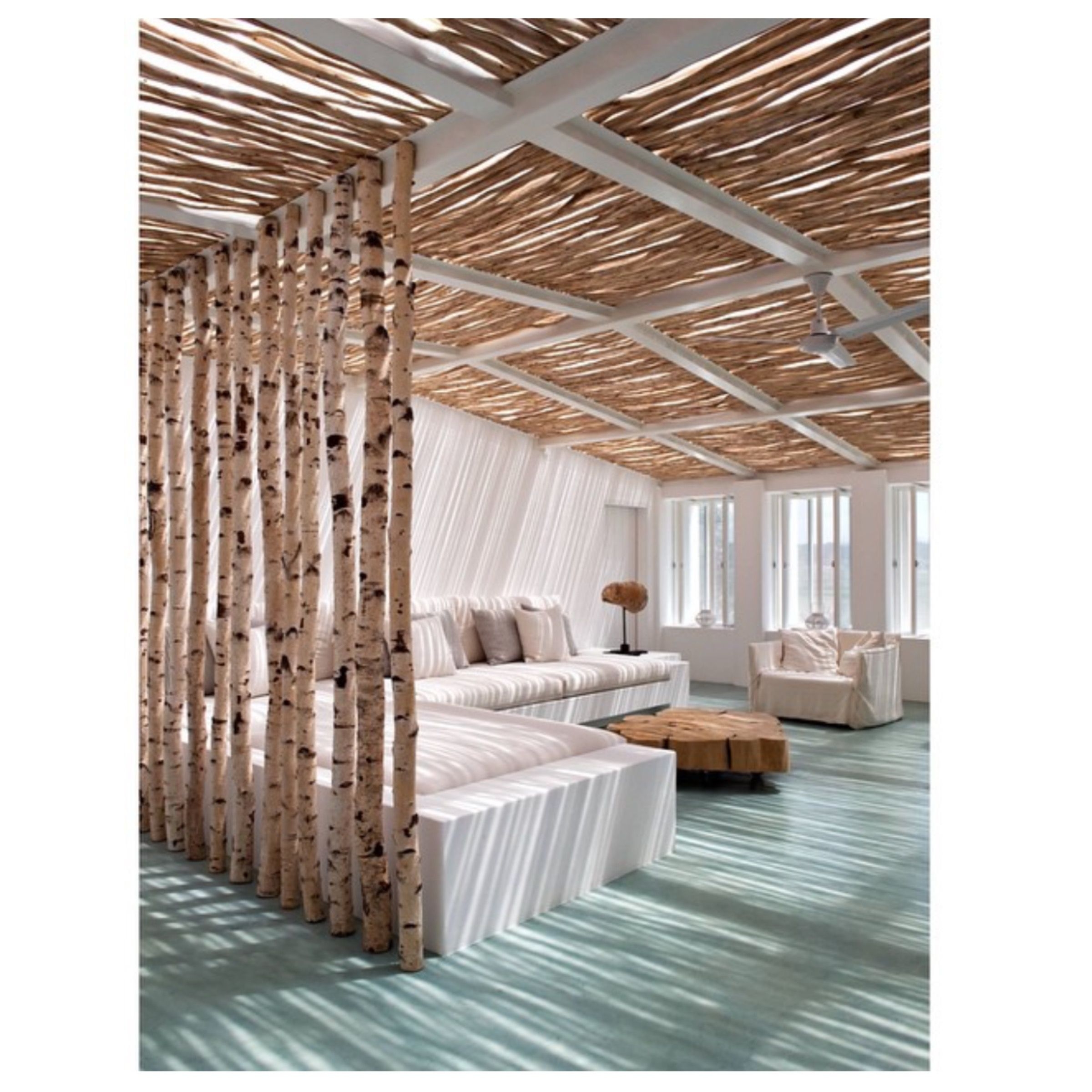 Bamboo partition