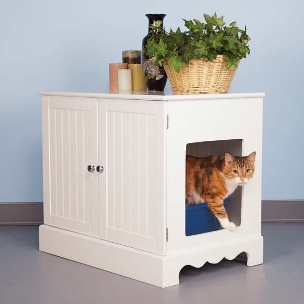 Cat cabinet litter box
