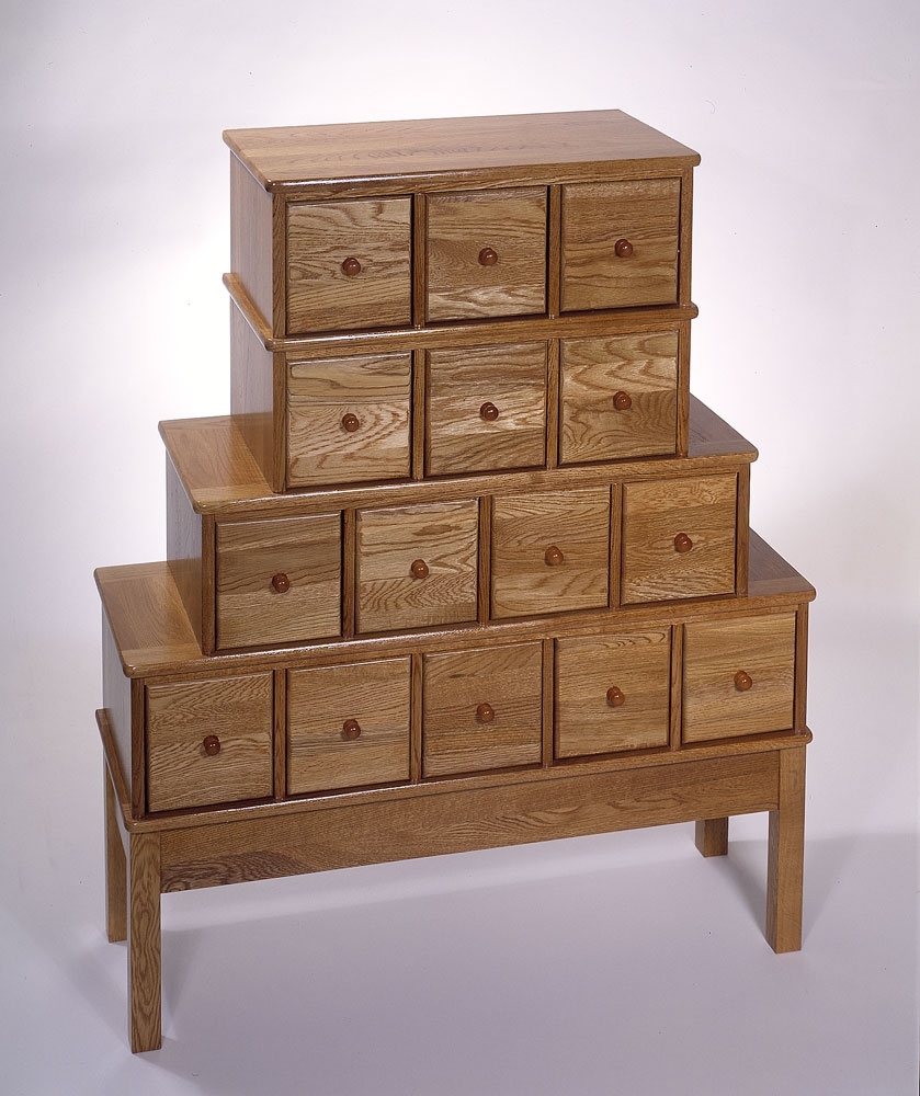 Mini Storage Cabinet with Drawers