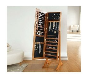 Floor Standing Mirror Jewelry Armoire Ideas On Foter