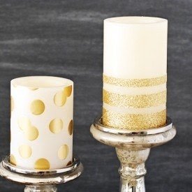 Colored flameless candles 4